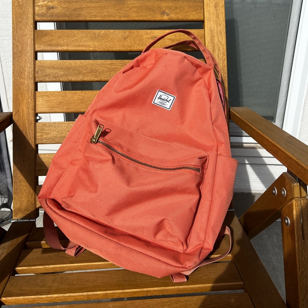 Orange Herschel Backpack